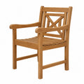 Krzesło ogrodowe drewniane teak