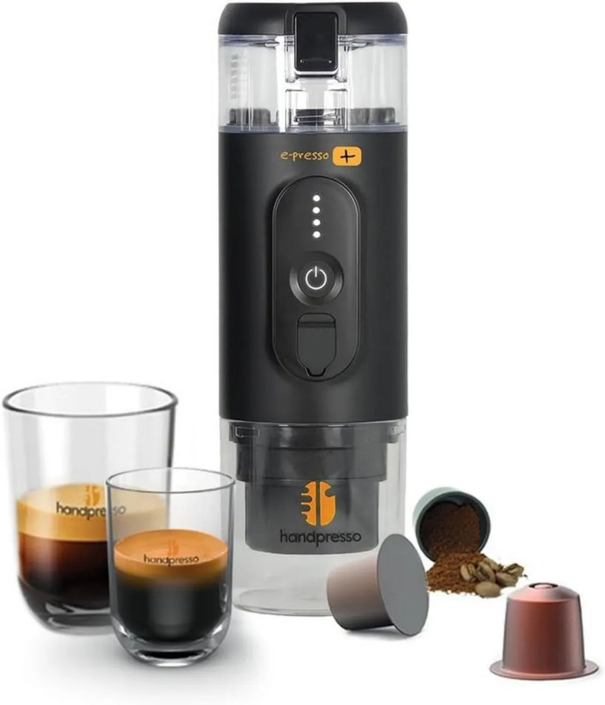 Przenośny ekspres Handpresso E-Presso+ USB 110ml, czarny