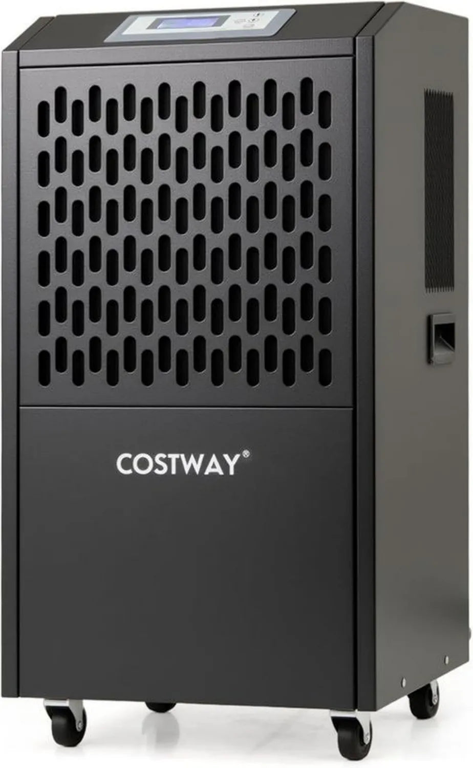 Przemysłowy osuszacz powietrza COSTWAY 118 l/dzień z wężem i timerem, mobilny