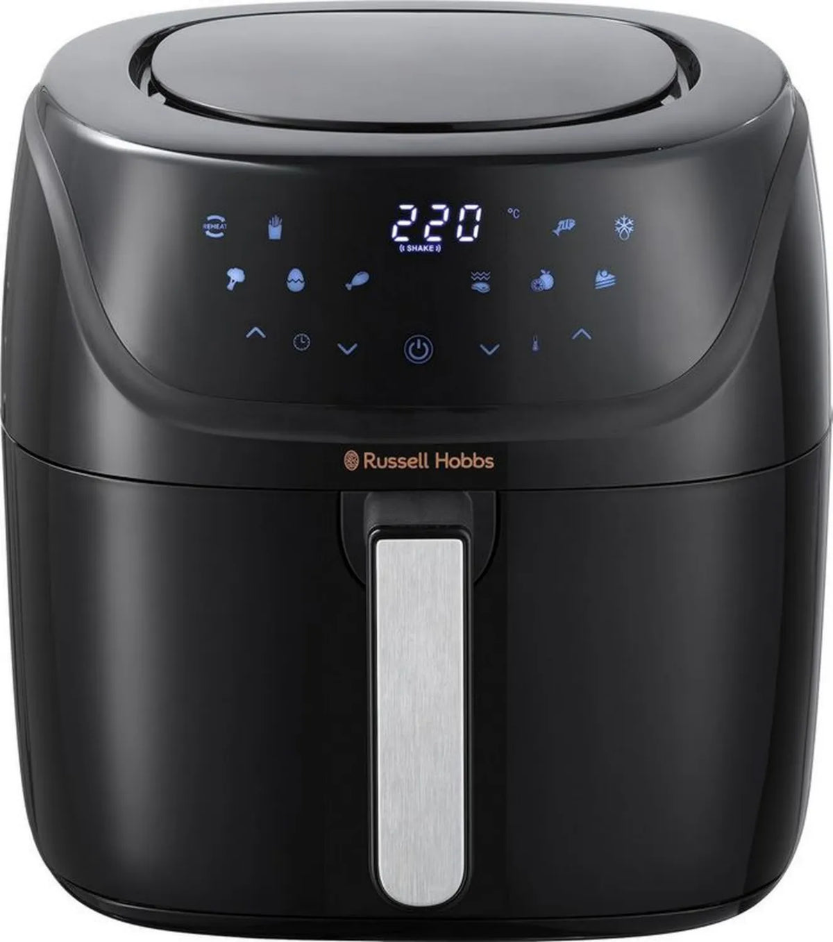Beztłuszczowa frytkownica Russell Hobbs XXL 8L z 7 funkcjami i 10 programami