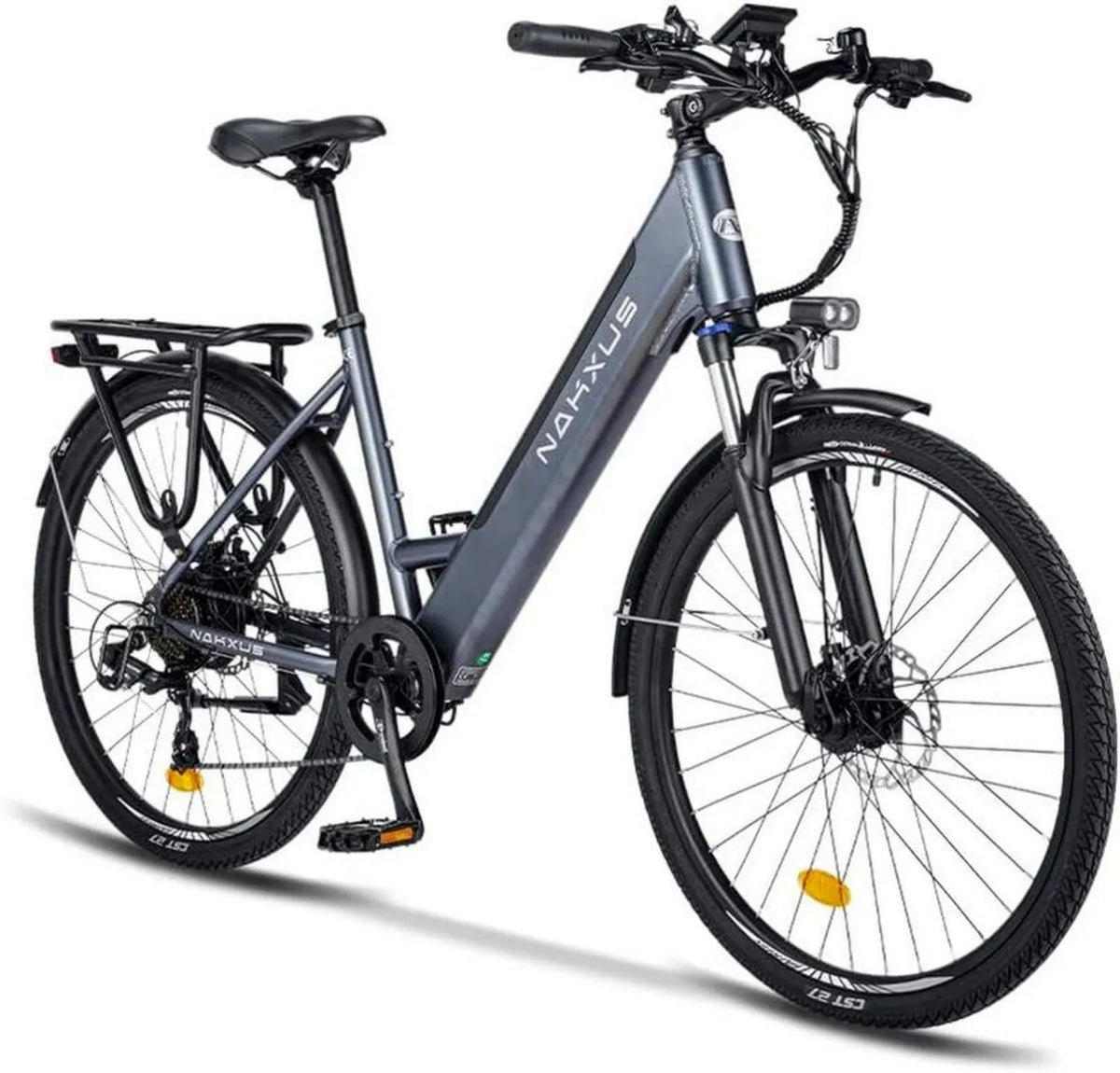 Elektryczny rower trekkingowy 26' z akumulatorem 36V, 100 km zasięgu