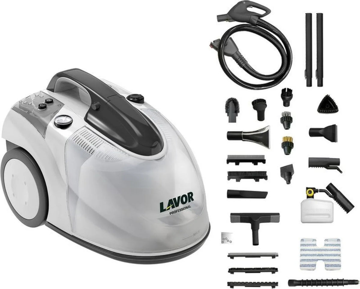 Parowy Odkurzacz Lavor GV Egon Vac 4.1 Plus, 55cm, Szaro-Czarny