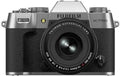 Fujifilm X-T50 Bezlusterkowy aparat cyfrowy 40 MP z obiektywem XF16-50 mm, X-Trans CMOS 5 HR, stabilizacja IBIS, wideo 6.2K 30p, EVF, ekran LCD 3', srebrny