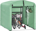 Zielony Schowek na Rower SoBuy KLS11-L-GR - Wodoodporna Szopa 219x165x159 cm