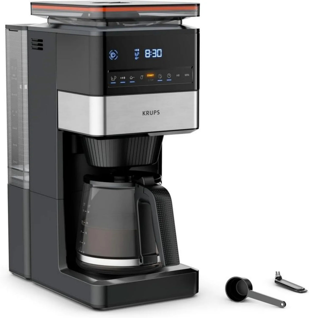 KRUPS Automatyczny Ekspres do Kawy z Młynkiem, LCD, 1,5L, 1000W