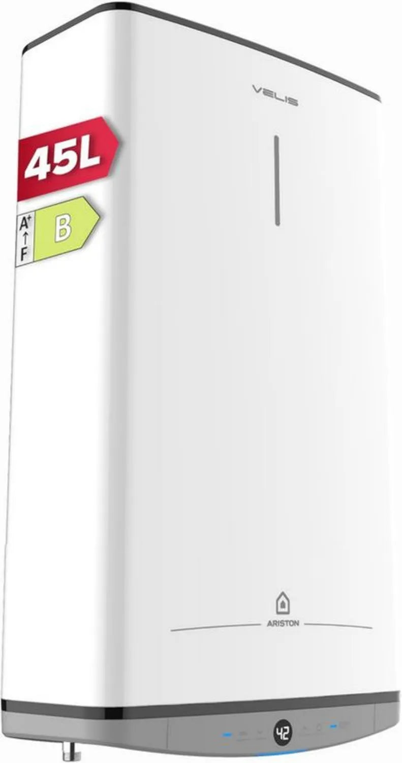 Ariston Velis Dune 45L, elektryczny bojler z funkcją Eco Evo i emaliowanym zbiornikiem