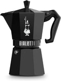 Bialetti Moka Express 6 filiżanek w stylu retro, czarna