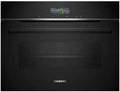 Siemens iQ700 piekarnik kompaktowy 59,4 cm, sterowanie głosowe, humidClean Plus, wyświetlacz TFT, ecoClean