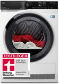 Suszarka AEG 8 kg z pompą ciepła – seria 9000 AbsoluteCarePlus – skanowanie 3D i pomiar wilgotności – A+++