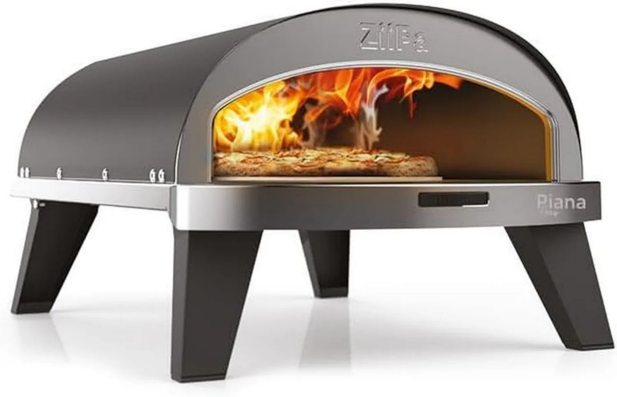 Gazowy piec do pizzy ZiiPa z kamieniem kordierytowym 31,5 cm