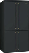 Smeg FQ60CAO5 lodówka side-by-side No Frost, 581L, klasa F, antracyt