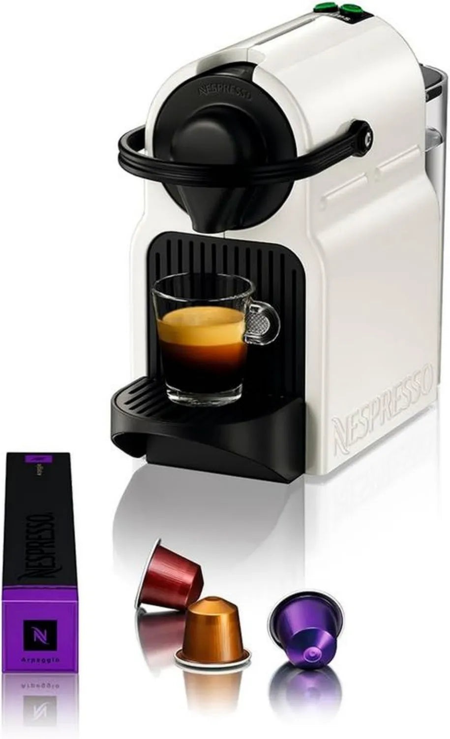 Ekspres do kawy Krups Nespresso Inissia, kolor biały, 1260W