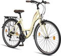 Stella Premium Rower Miejski 28 cali dla Wszystkich – 21 Przerzutek, Beżowy