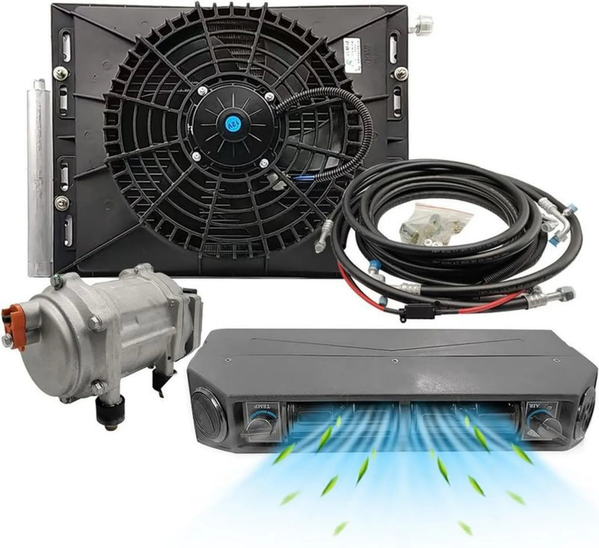 Uniwersalny klimatyzator 12 V do aut i vana