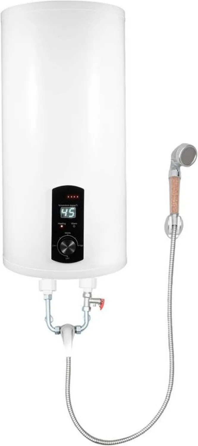 Energooszczędny bojler 50/80/100/120 L, 2000 W, montowany pionowo z wyświetlaczem LED i regulacją temperatury 25-75°C