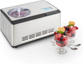Klarstein Dolce Bacio - Maszyna do Lodów Kompresyjna 2L, LCD, 180W