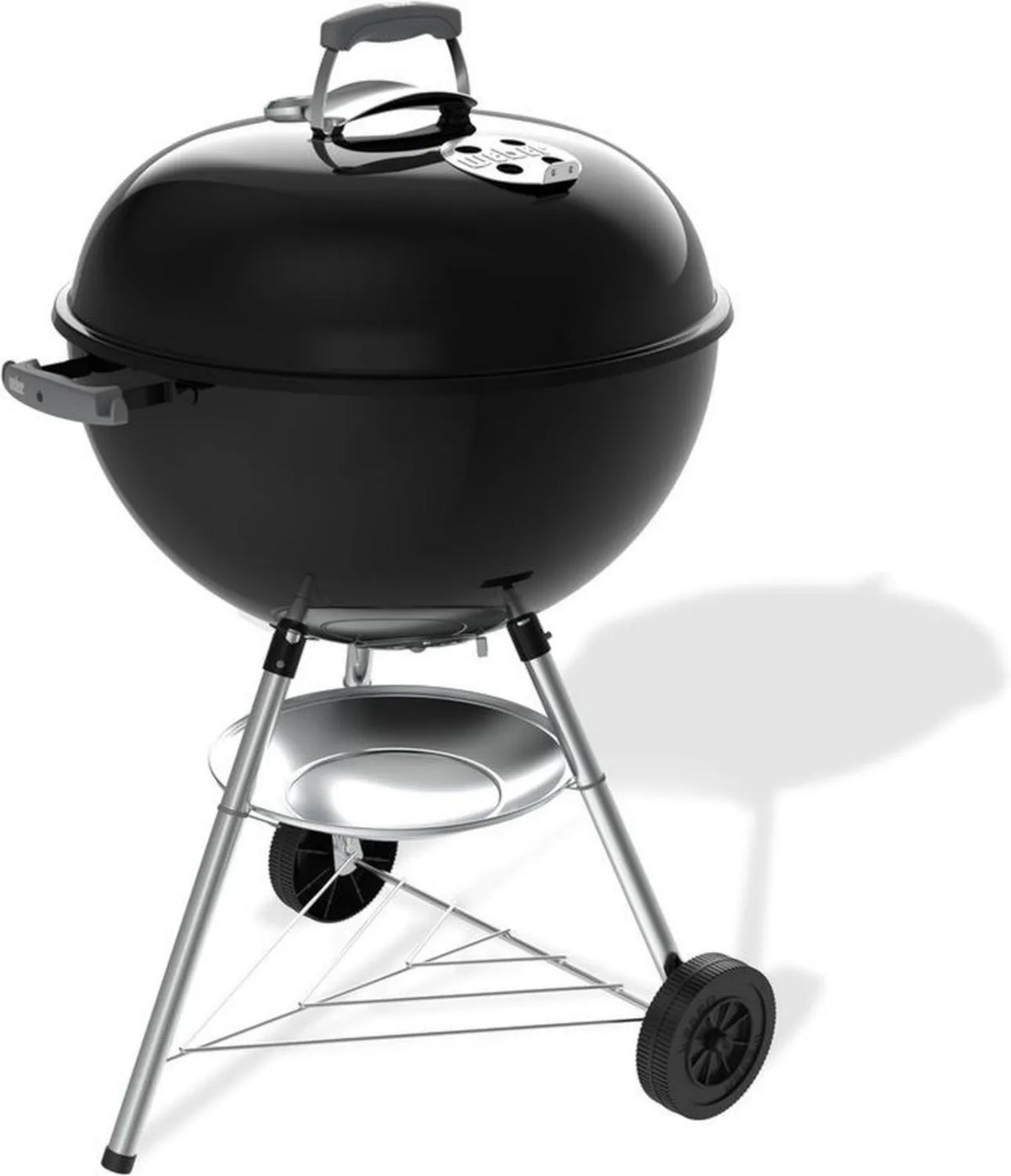 Grill węglowy Weber Bar-B-Kettle 57 cm, emalia porcelanowa, termometr, czarno-srebrny