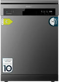 Cecotec Zmywarka Wolnostojąca 60cm Bolero 6500 Dark - 15 Zestawów, 6 Programów, Silnik Inverter