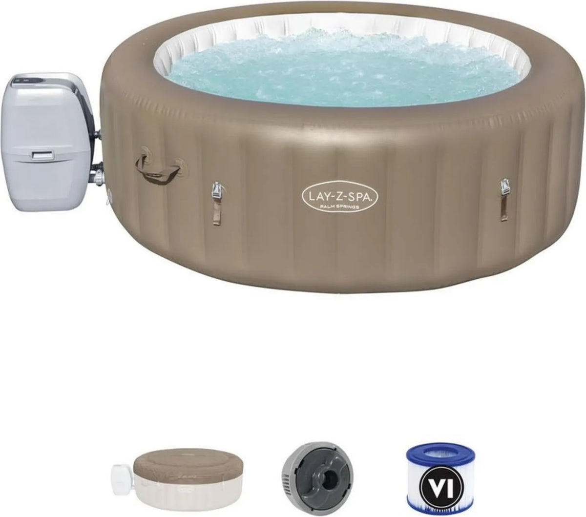 Nadmuchiwane SPA Bestway Lay-Z-Spa Palm Springs AirJet 196x71 cm