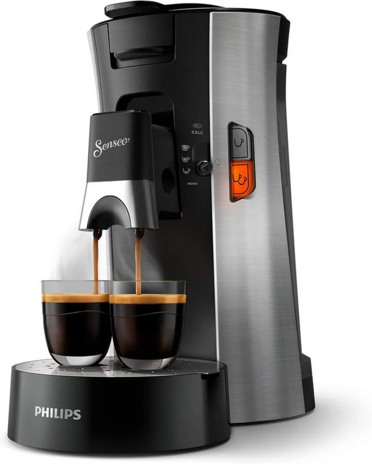 Philips Senseo Ekspres do Kawy na Saszetki, 0,9 L, Szary