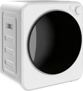 Kompaktowa suszarka do ubrań HOMCOM, 4 kg, 5 programów, 60°C, 800 W, montaż ścienny