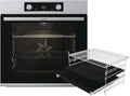 Gorenje OptiBake BPS 6737 E14X piekarnik do zabudowy, 77L, piroliza, GentleClose, ExtraSteam, Air Fry, 300°C, PerfectGrill, inox