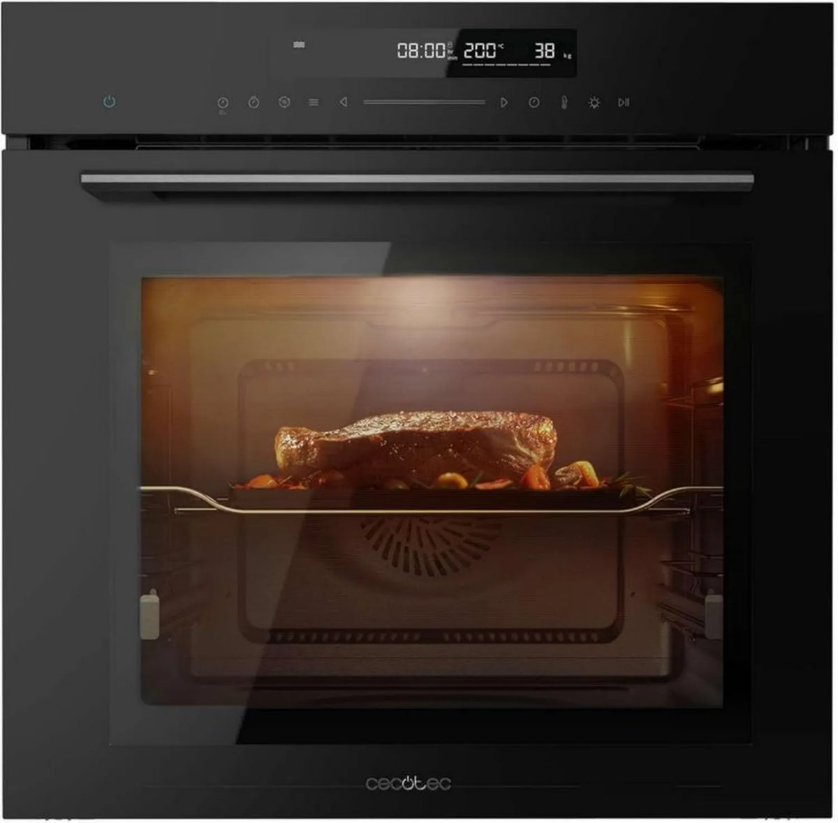 Cecotec Piekarnik Bolero Hexa SM406000 Czarny, 72L, A+, 12 Trybów, 2900W