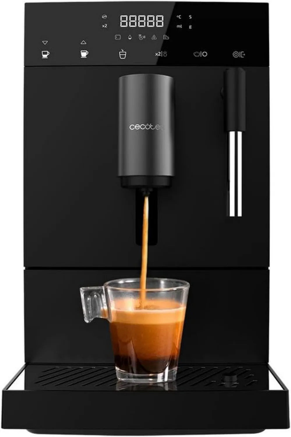 Cecotec Cumbia Ekspres do kawy 1350W 19 barów Thermoblock Samoczyszczenie Młynek 5 poziomów