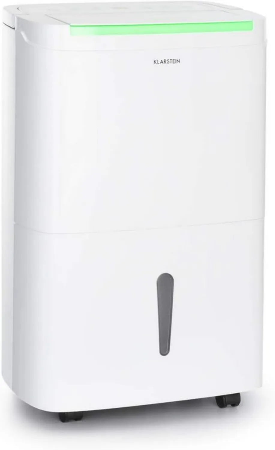Klarstein DryFy 50 osuszacz powietrza z Wi-Fi, 50 l/24 h, 360 m³/h, do 55 m², zbiornik 7 l, regulowana wilgotność, timer, biały