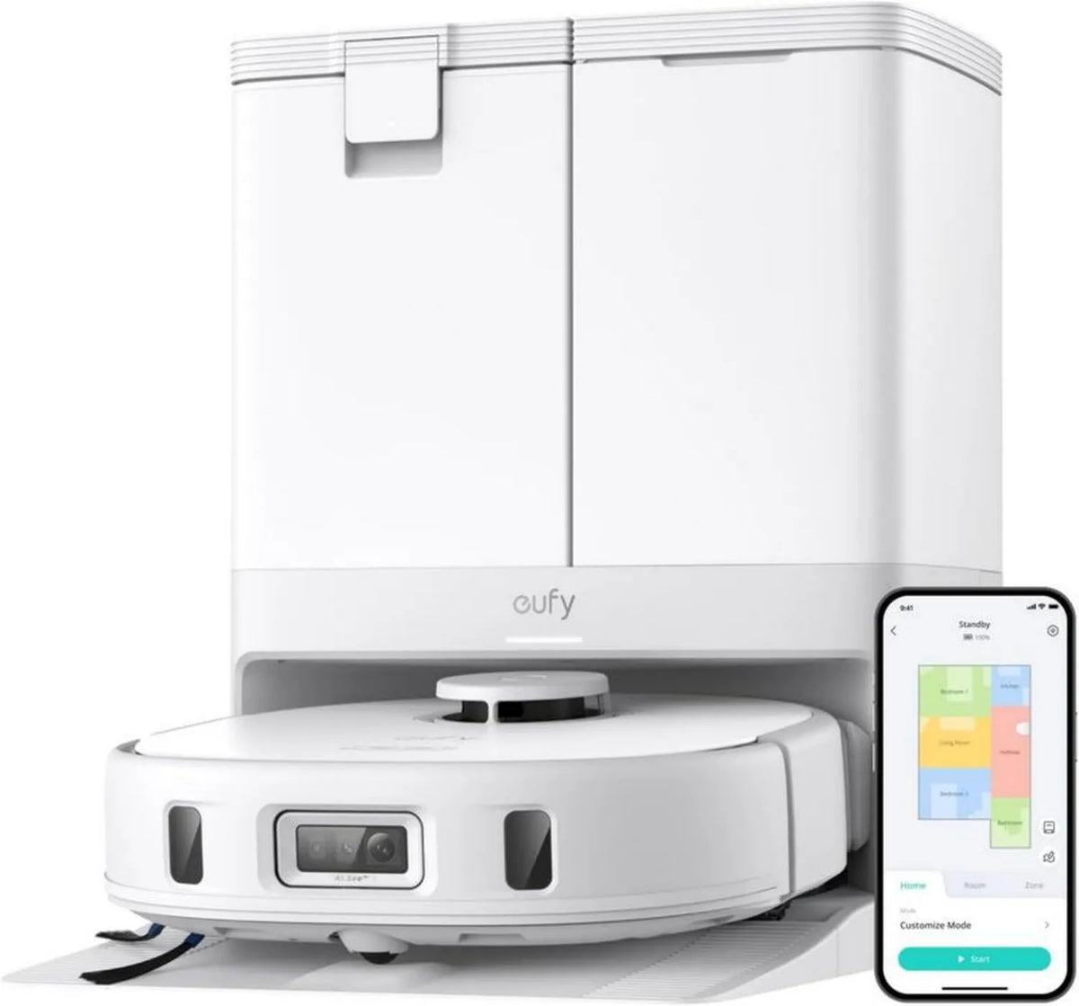 Eufy X10 Pro Omni z MopMaster 2.0, iPath i samoczyszczącym zbiornikiem 2,5 l