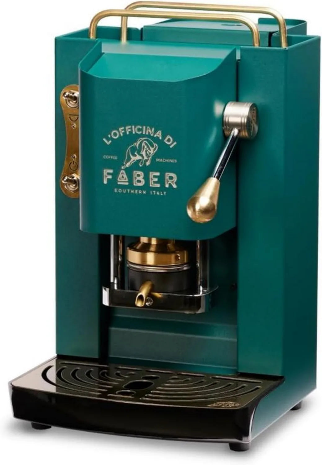 Ekspres do kawy FABER Pro Deluxe na kapsułki ESE 44 mm z mosiężnym wykończeniem