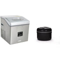 Kostkarka do lodu Saro EB 15 srebrna 0,16 kW + izolowany pojemnik Valira 2,5 l czarno-szary