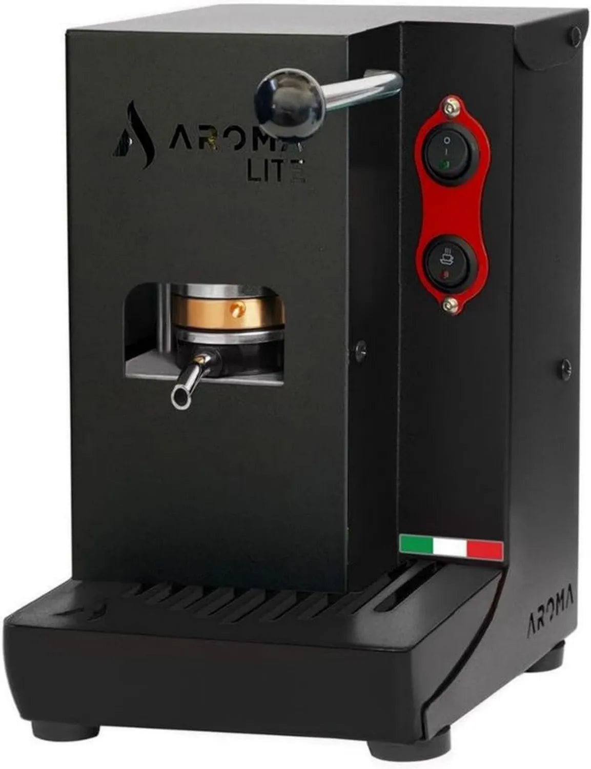 Ekspres do kawy Aroma Lite ESE 44 - czarny i czerwony