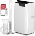 HOMCOM Mobilny Klimatyzator 12000 BTU, 4 w 1 z Wi-Fi i Pilotem
