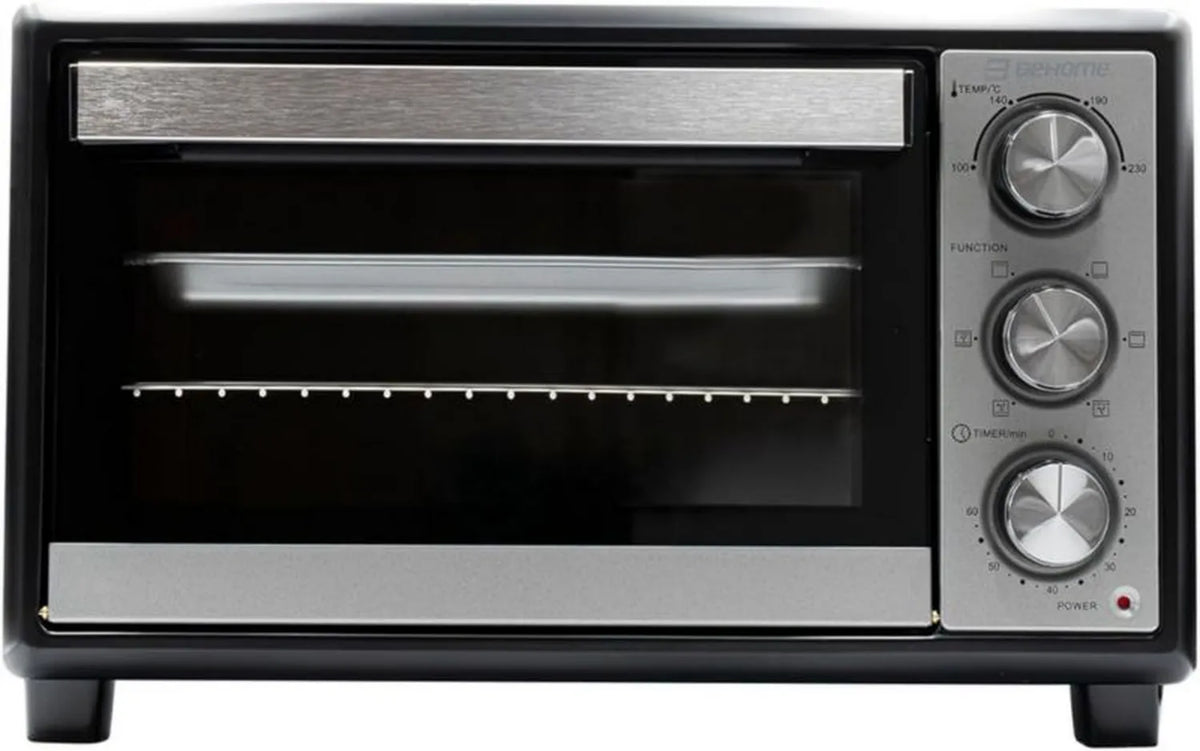 BEHOME Elektryczny piekarnik 38L z termoobiegiem, timerem i grillem