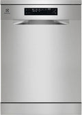 Zmywarka Electrolux 60 cm, 13 zestawów, AirDry, Auto 30 min, XL wyświetlacz, Ramię satelitarne, Softspikes, 44 dB, Inox, Klasa C