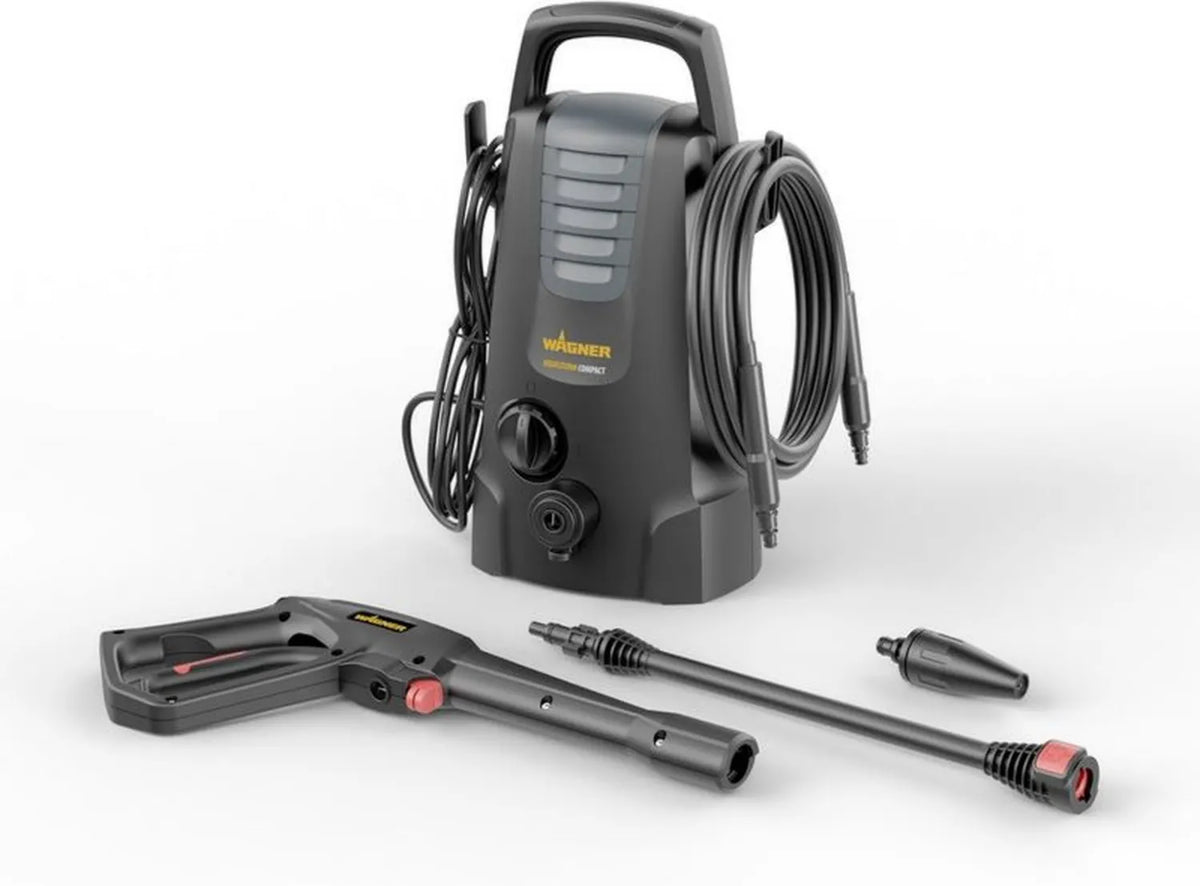 WAGNER AQUASTORM Compact – mobilna myjka ciśnieniowa do łatwego czyszczenia