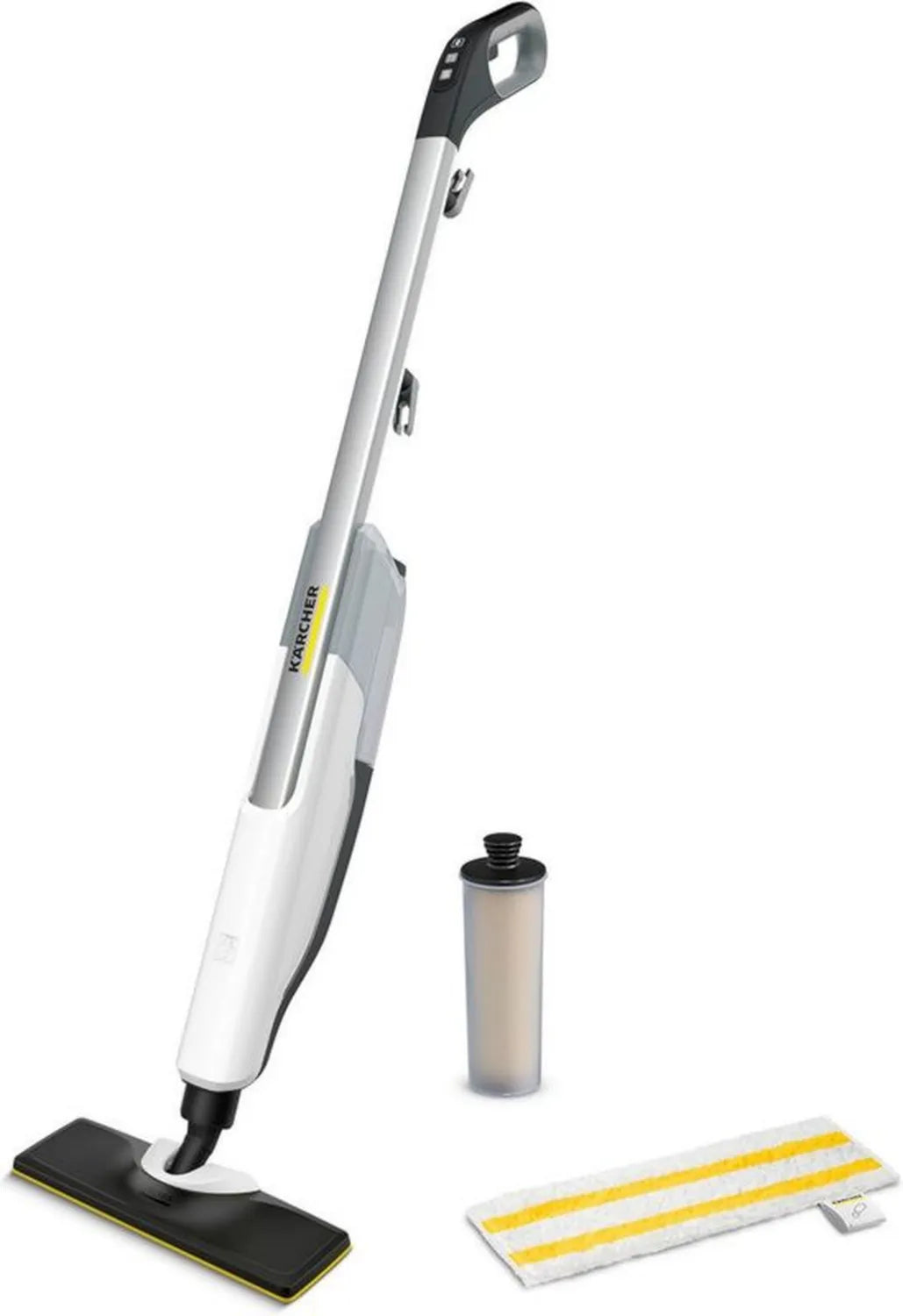 Kärcher SC 2 Upright MOP parowy, szybkie nagrzewanie 30 sek, powierzchnia 50 m², zbiornik 0.4 L, moc 1600 W