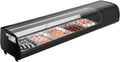 Chłodziarka sushi VEVOR 82L z LED i cyfrową kontrolą, pięć tac, czarne szkło
