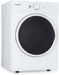 Klarstein Jet Set Suszarka Bębnowa 3 kg, 1020 W, Kompaktowa, Stal Nierdzewna, Biała
