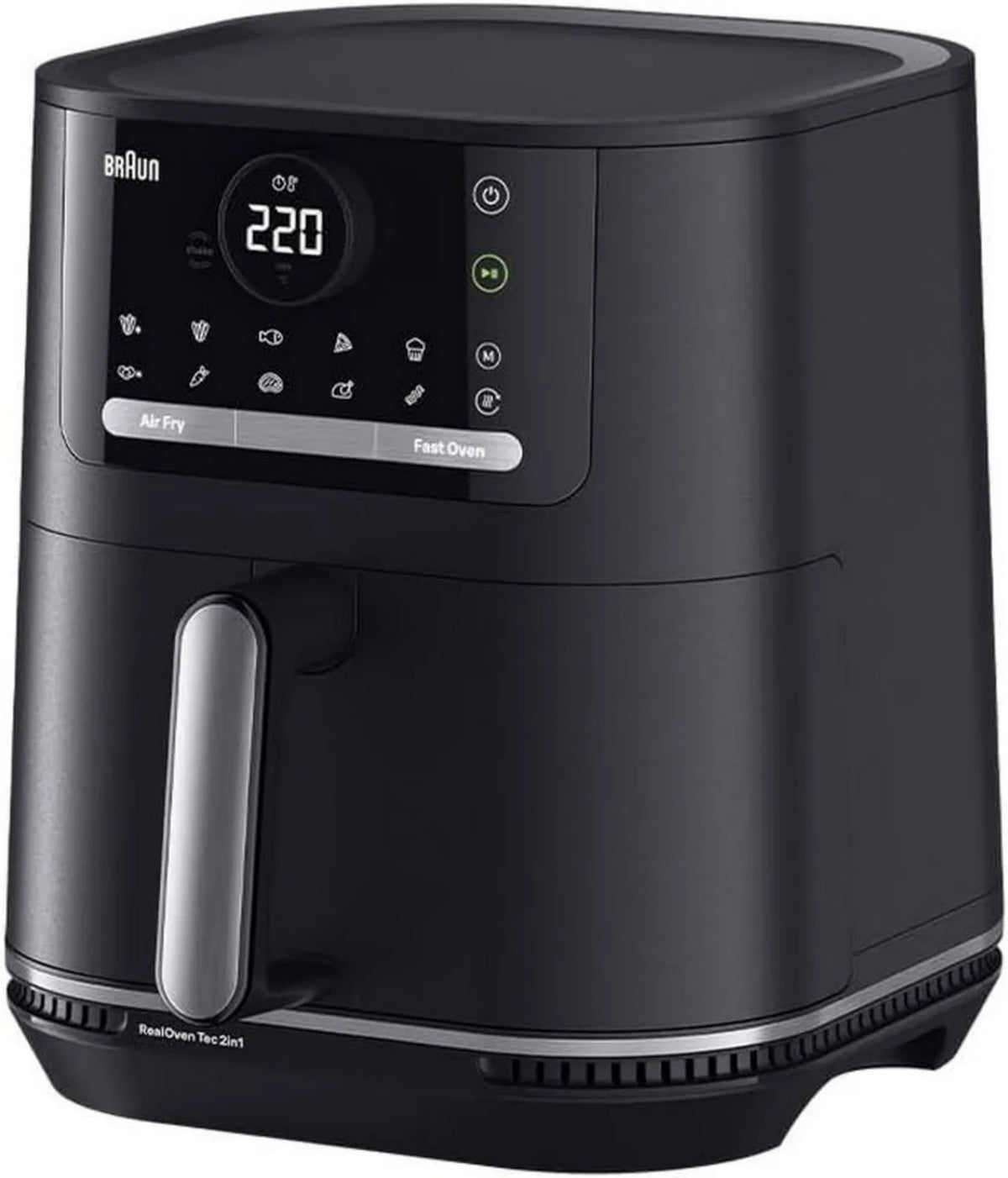 Braun MultiFry 5 – beztłuszczowa frytkownica powietrzna, 8 programów, kosz 6L bez PFAS, 80-200°C, 1700W