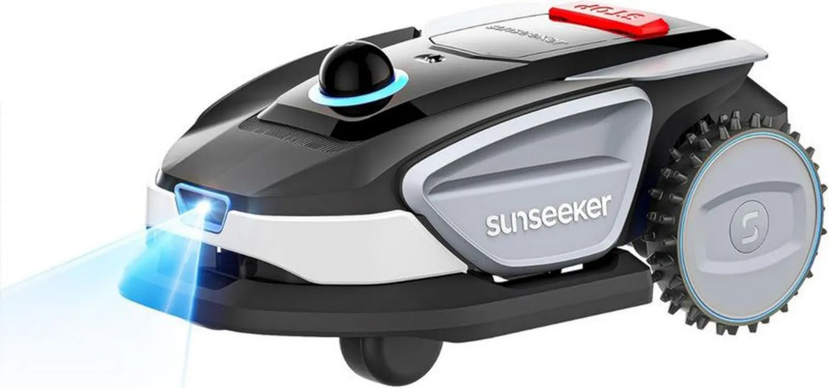 Sunseeker S4 robot koszący z 3D LiDAR, mapowanie AI, bezprzewodowa kontrola, obsługa do 1000 m²