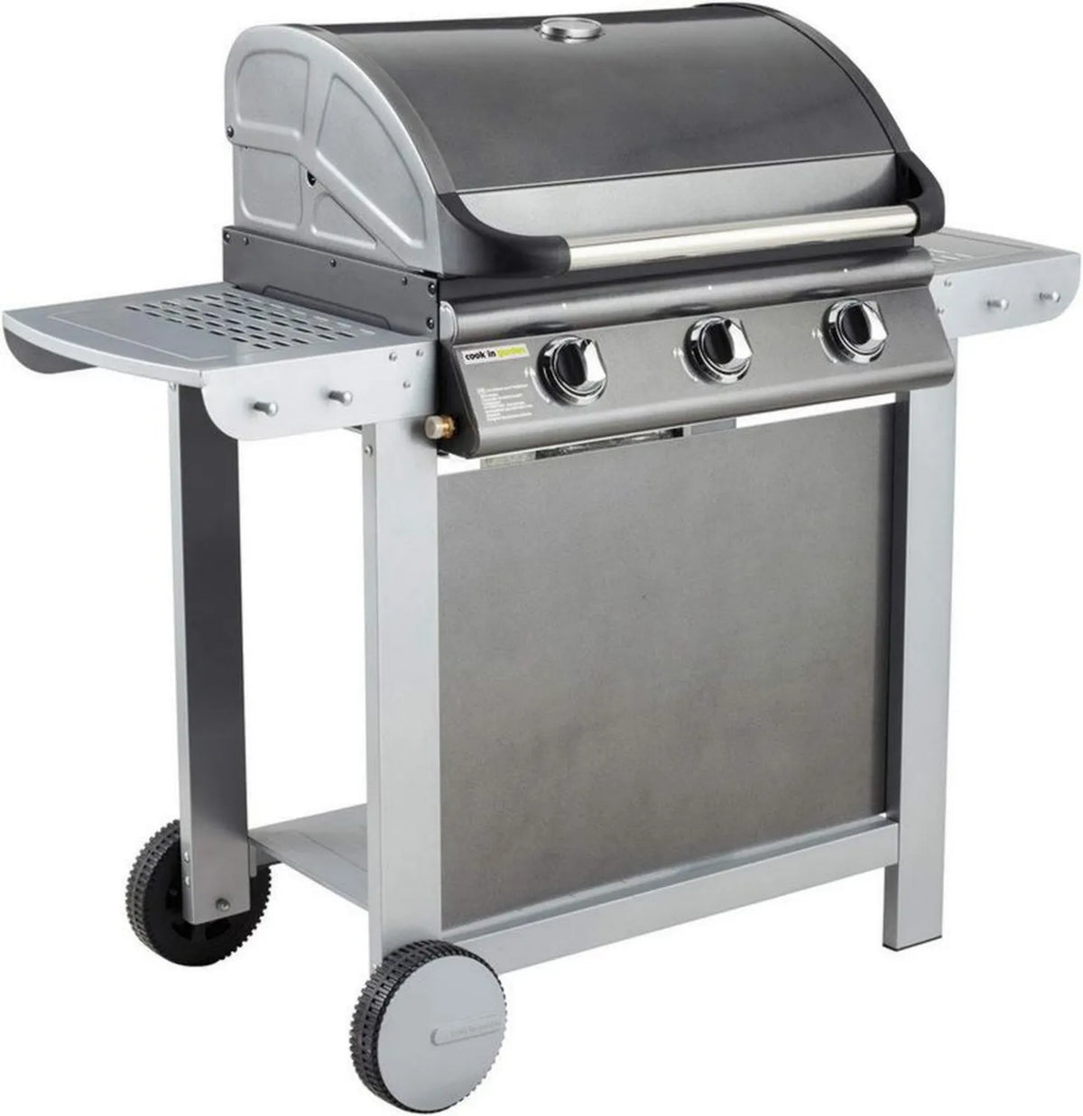 Grill gazowy Cook'in Garden Fiesta 3-palnikowy z termometrem 10,5 kW