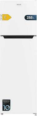 Nowoczesna lodówka Cecotec Bolero CoolMarket 2D 255 NF White, 255 l, NoFrost, klasa E