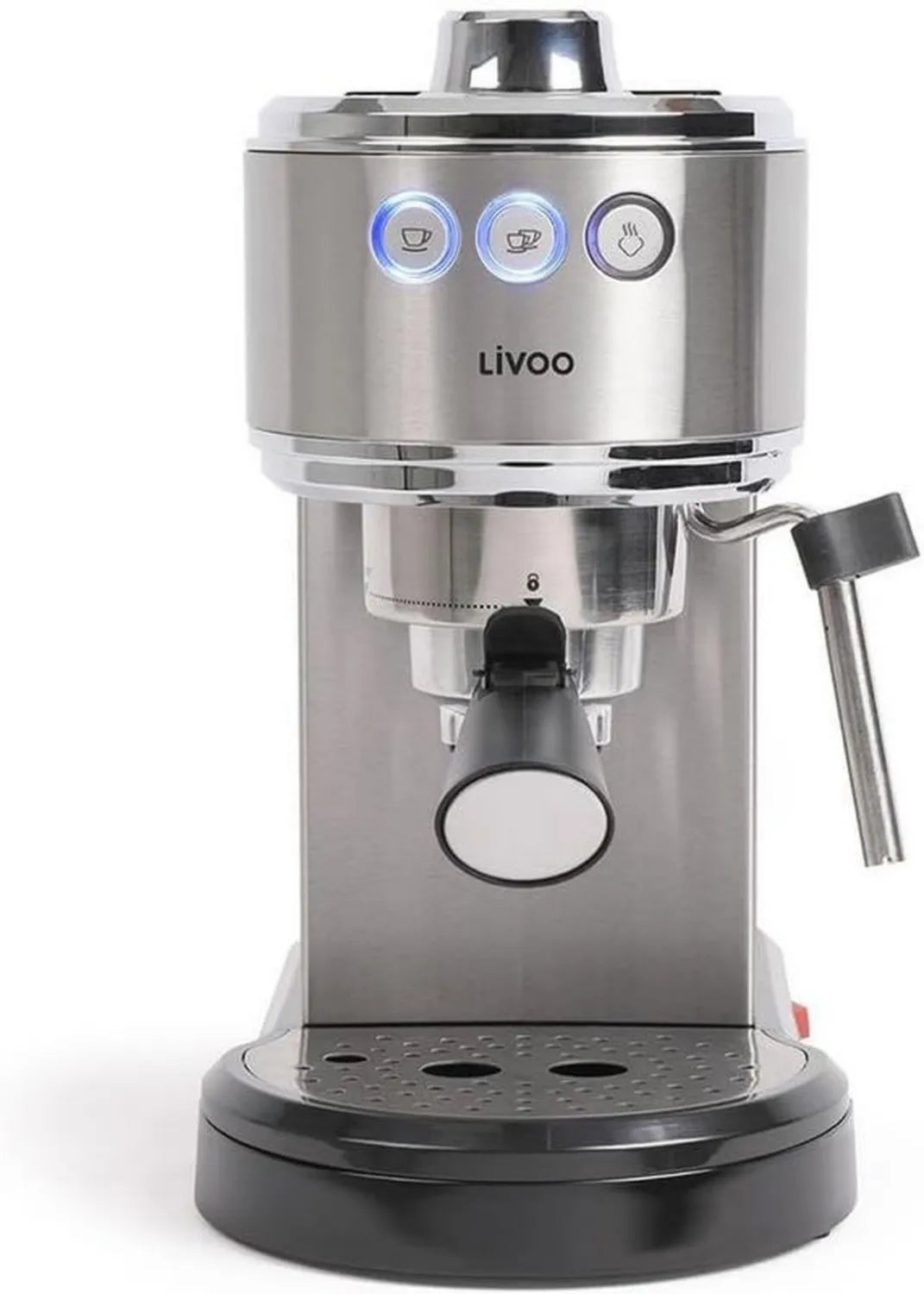 Ekspres do kawy Livoo DOD186, 1350W, 1L, 15 bar, kapsułki ESE, do kawy mielonej
