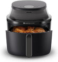 Philips Ovi 3000 - Frytkownica powietrzna Premium, 6,2 l, RapidAir Plus, 16 funkcji, 90% mniej tłuszczu, łatwe czyszczenie, ekran dotykowy, oszczędność energii (NA330/00)