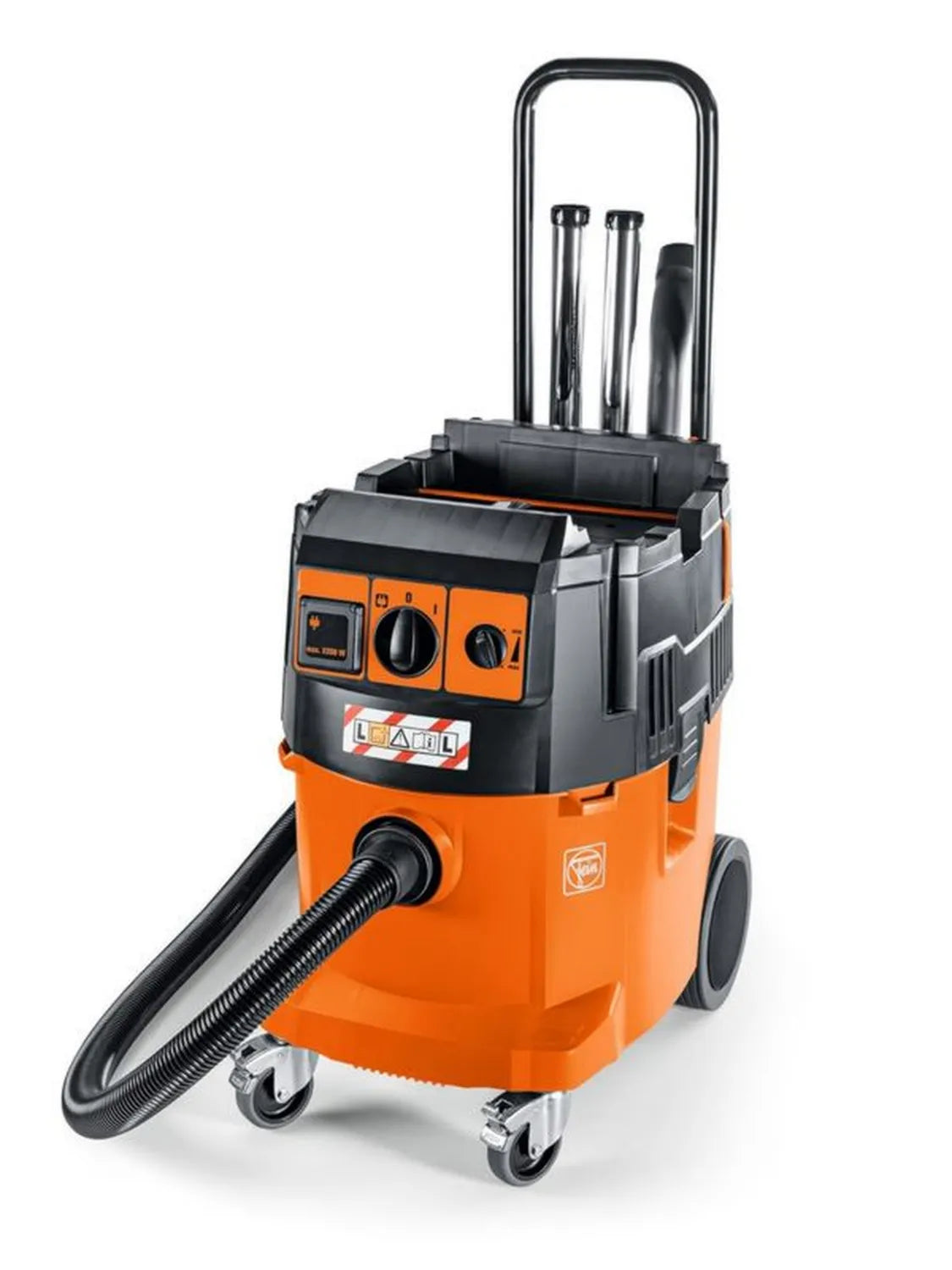 Fein Dustex 35 LX odkurzacz przemysłowy 35L 1380W, funkcja automatycznego start/stop, praca mokra i sucha, pomarańczowy