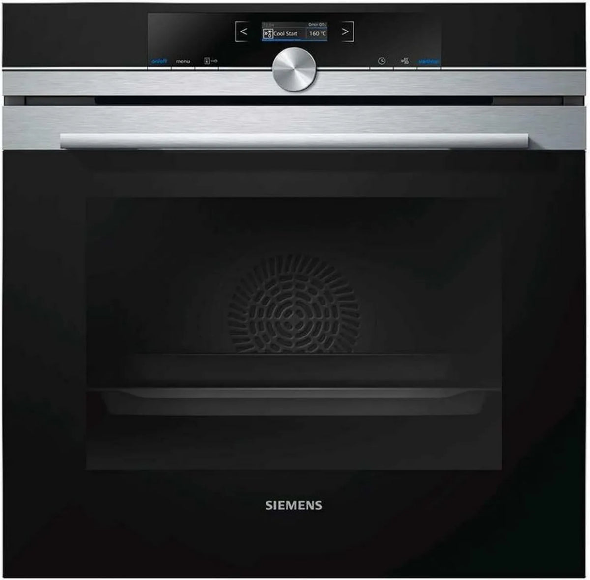 Siemens iQ700 Piekarnik Multifunkcyjny HB673GBS1 Czarny Klasa A+