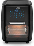 STARLYF Air Oven Frytkownica powietrzna 12L, piekarnik elektryczny 1700W z 10 programami, technologia Air Cycling, panel LED dotykowy, łatwe czyszczenie