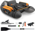 Ponton wędkarski Belly Boat GOPLUS 150 kg, z akcesoriami